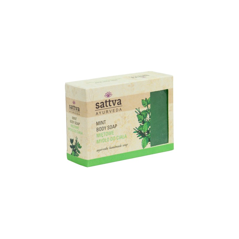 Soap with mint Mint, Sattva Ayurveda, 125g