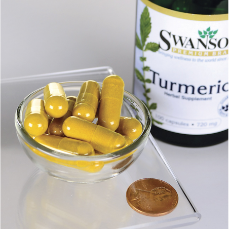 Food supplement Turmeric, Swanson, 720mg, 100 capsules