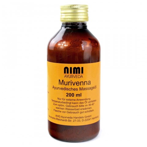 Body massage oil Murivenna, Nimi Ayurveda, 200 ml