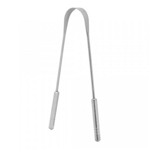 Stainless steel tongue scraper Apeiron