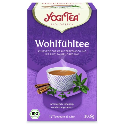 Ayurvedic Herbal Tea Forever Young, Organic, Yogi Tea, 17 sachets