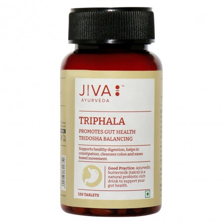 Пищевая добавка Трифала, Jiva Ayurveda, 120 таблеток