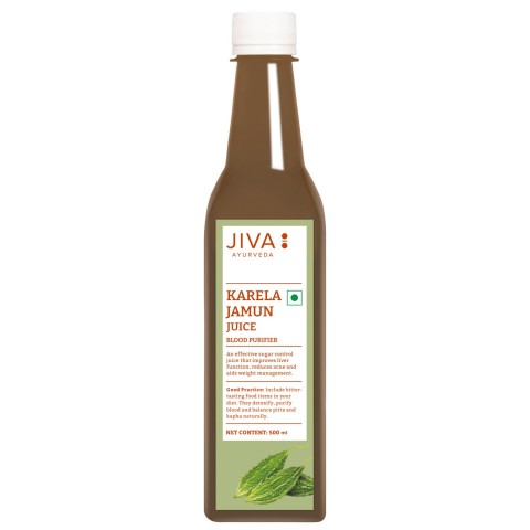 Karela juice of bitter melon, Jiva Ayurveda, 500ml