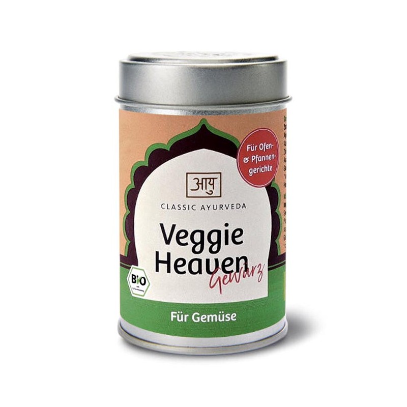 Spice mixture for vegetables Veggie Heaven, organic, Classic Ayurveda, 50 g