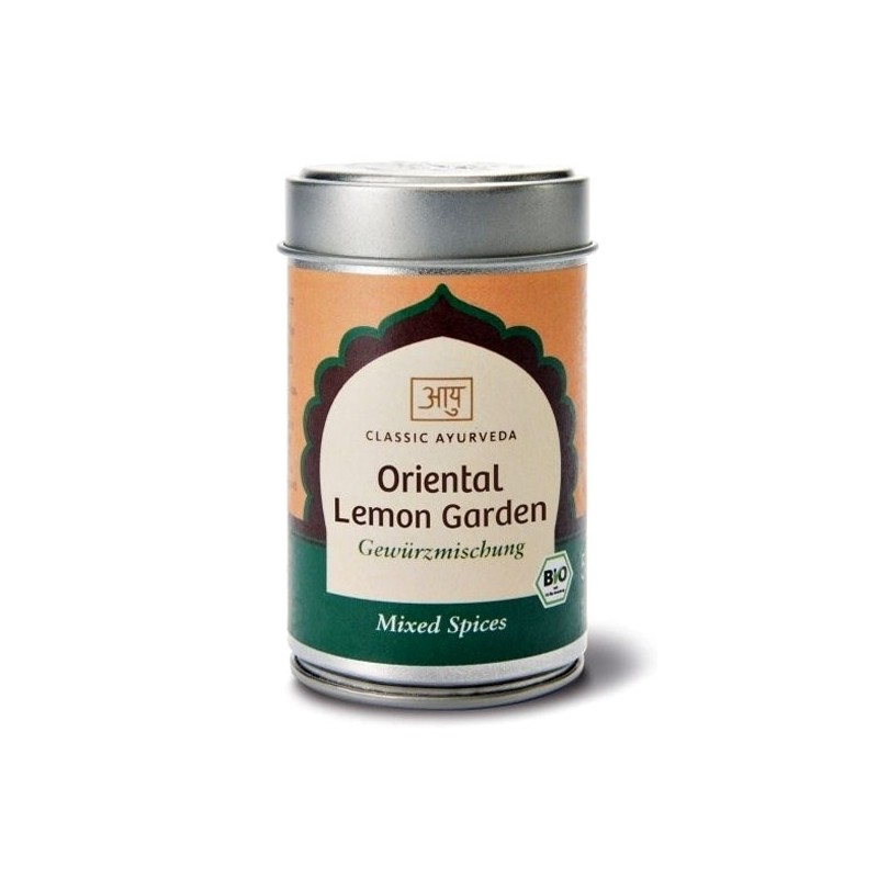 Смесь специй Oriental Lemon Garden, органическая, Классическая Аюрведа, 50 г