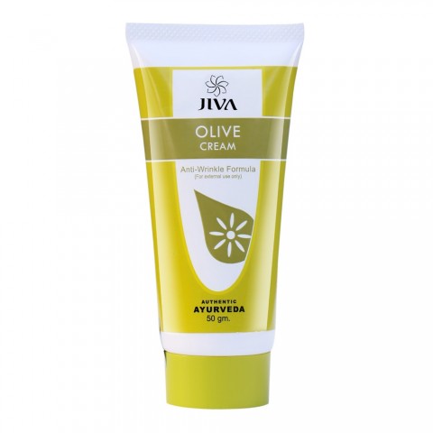 Face cream for wrinkled skin Olive, Jiva Ayurveda, 50g