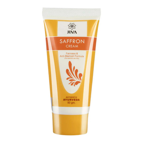 Face cream for blemished skin Saffron, Jiva Ayurveda, 50g