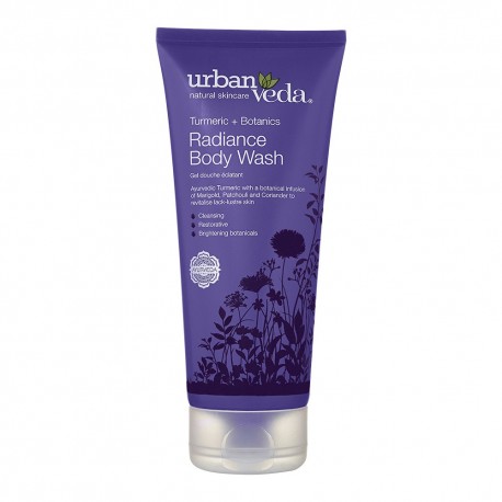 Radiance body wash for dry skin, Urban Veda, 200 ml