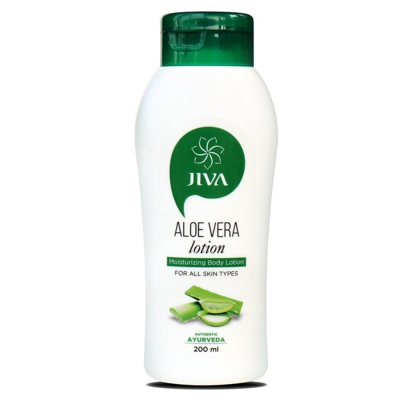 Moisturizing body lotion Aloe Vera, Jiva Ayurveda, 200ml