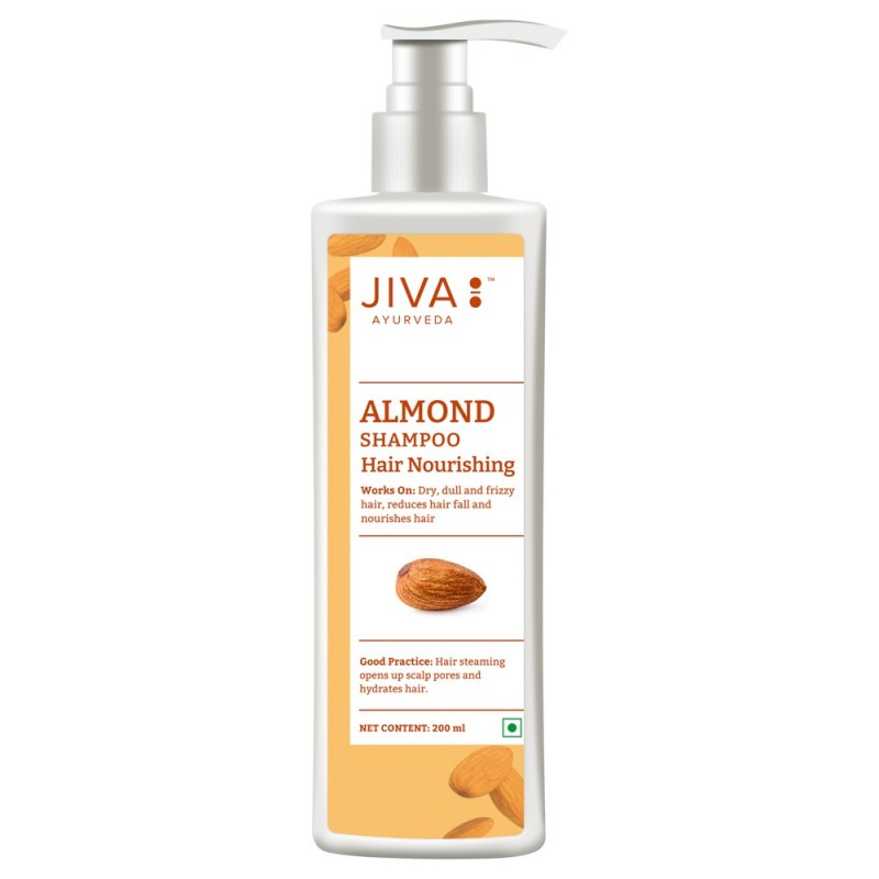 Шампунь с миндалем Almond, Jiva Ayurveda, 200мл