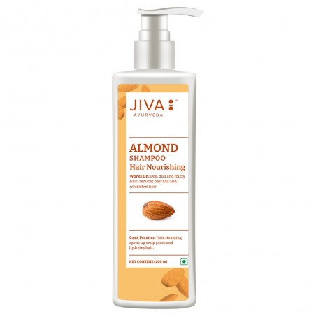 Шампунь с миндалем Almond, Jiva Ayurveda, 200мл