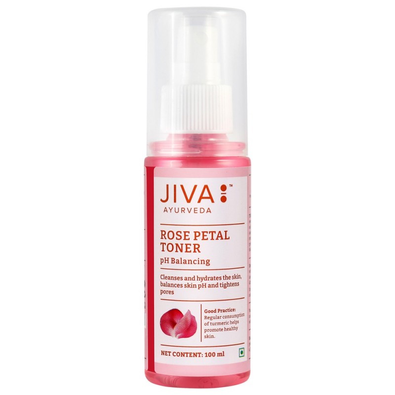 Тоник из лепестков роз Rose Petal Water, Jiva Ayurveda, 100мл