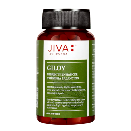Giloy Guduchi, Jiva Ayurveda, 60 capsules