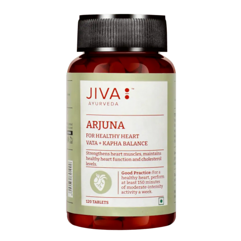 Arjuna, Jiva Ayurveda, 120 tablets