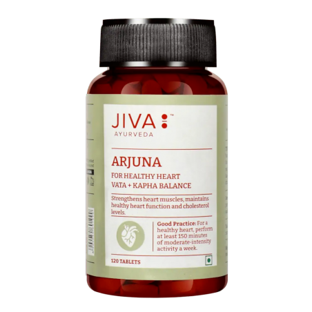 Arjuna, Jiva Ayurveda, 120 tablets