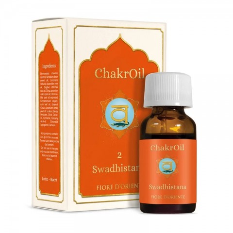 Essential oil Chakra 2 Swadhistana, Fiore D'Oriente, 10 ml