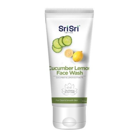 Face wash Cucumber Lemon, Sri Sri Tattva, 100ml