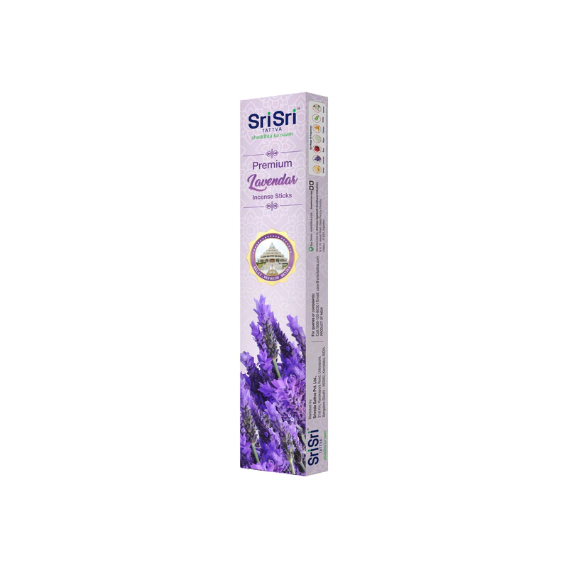 Incense sticks Lavender, Sri Sri Tattva, 20g