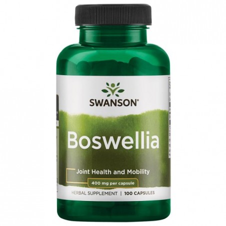 Порошок босвеллии Boswellia, Swanson, 400 мкг, 100 капсул