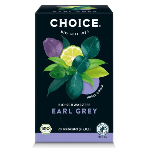 Black tea Earl Grey, Choice Yogi Tea, 20 bags