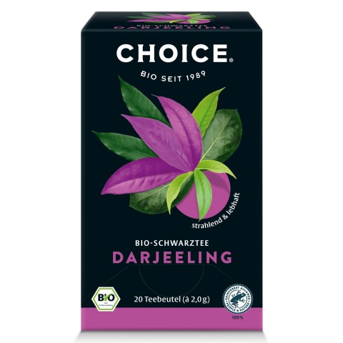 Black tea Darjeeling, Choice Yogi Tea, 20 bags