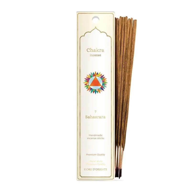 Sahasrara chakra incense Fiore D'Oriente, 12 g, 8 pcs.