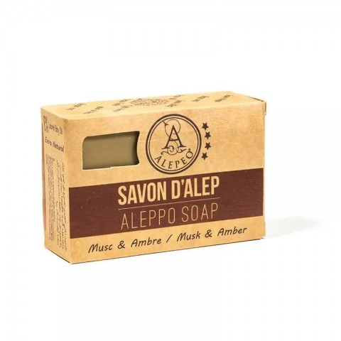 Authentic Aleppo soap Musc & Amber, Aleppo, 100g