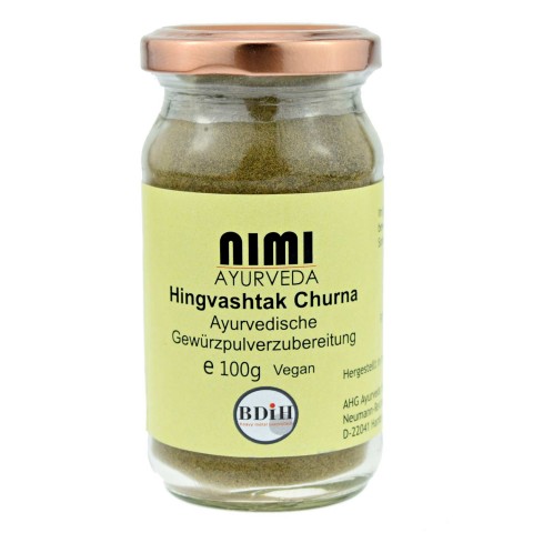 Hingvashtaka spice mix in powder, Nimi Ayurveda, 100g