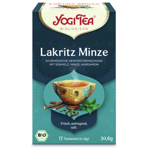 Spiced tea Licorice Mint, Yogi Tea, 17 packets
