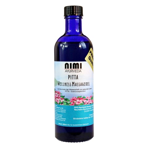 Body oil Pitta, Nimi Ayurveda, 200 ml