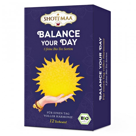 Tea set for daily balance Mix-Pack, Shoti Maa Tea, 12 bags