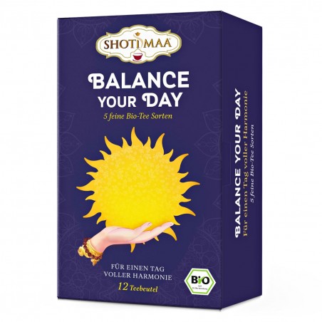 Tea set for daily balance Mix-Pack, Shoti Maa Tea, 12 bags