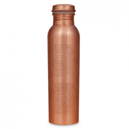 Copper drinker-bottle Engraved, Govinda, 950ml