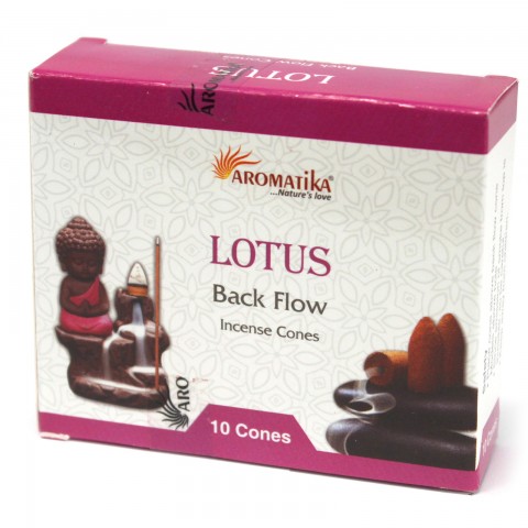 Backflow cones Lotus, Aromatika, 10 pcs.
