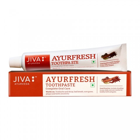 Ayurfresh Ayurvedic toothpaste, Jiva Ayurveda, 100g
