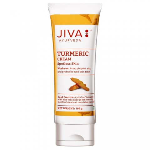 Cleansing face cream for problem skin Turmeric, Jiva Ayurveda, 100g