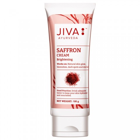 Face cream for blemished skin Saffron, Jiva Ayurveda, 100g