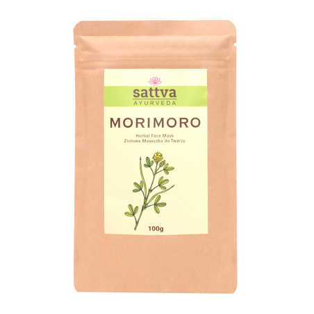 Moroccan clay and Ayurvedic herb powder for face mask Morimoro, Sattva Ayurveda, 100g