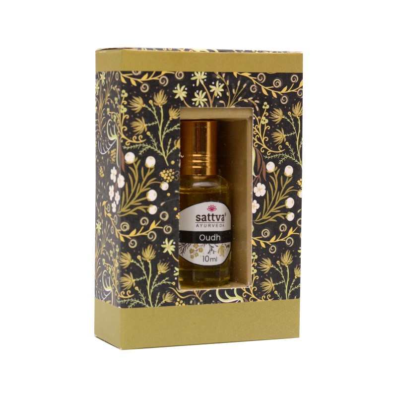 Ayurvedic oil perfume Oudh, Sattva Ayurveda, 10ml