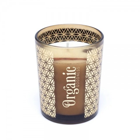 Scented soy wax candle Lemongrass & Spice, Organic Goodness