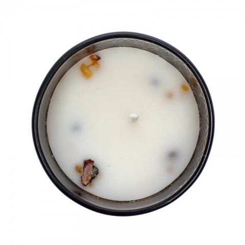 Scented soy wax candle Frankincense & Myrrh, Organic Goodness