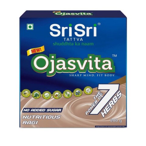 Herbal mixture for Ayurvedic drink Ragi Ojasvita, Sri Sri Tattva, 200g