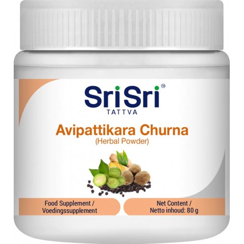 Avipattikara Churna Herbal Blend Powder, Sri Sri Tattva, 80g