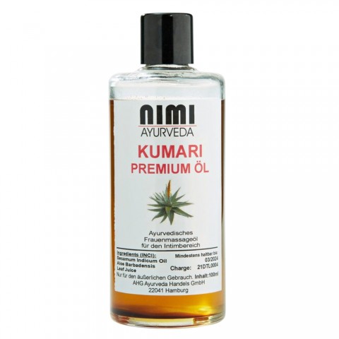 Женское массажное масло Kumari Oil, Nimi Ayurveda, 100мл
