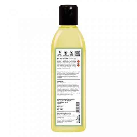 Nourishing hair oil Amla, Jiva Ayurveda, 200ml