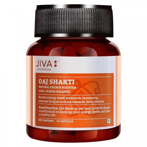 Food supplement Oaj Shakti, Jiva Ayurveda, 30 capsules