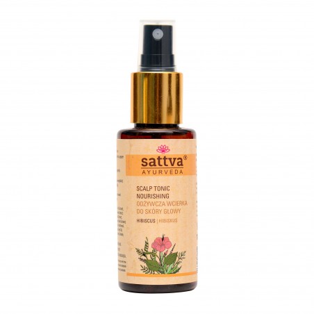 Hair and scalp tonic with hibiscus, Sattva Ayurveda, 100ml