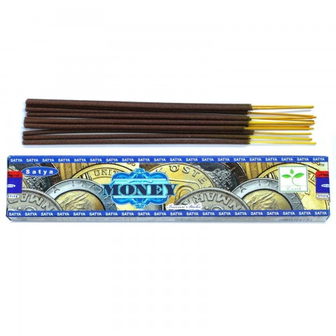 Incense sticks Money, Satya, 15g