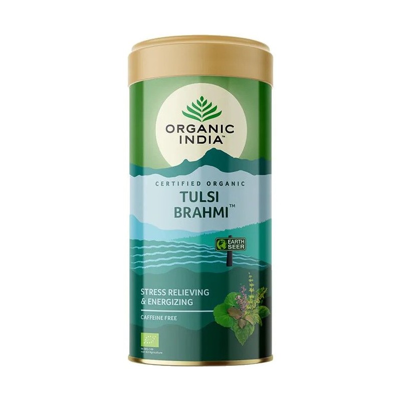 Ayurvedic tea Tulsi Brahmi, loose, Organic India, 100g