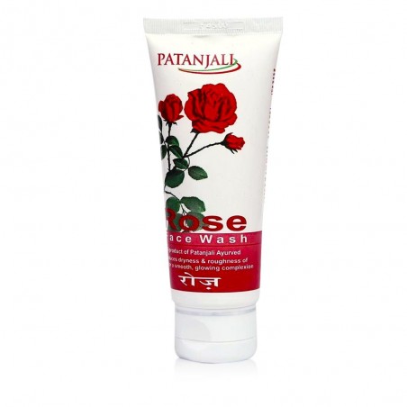 Face wash Rose, Patanjali, 60g